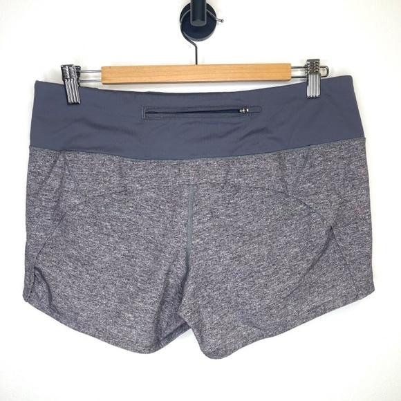 LULULEMON Run Times Short II 4" Gray Size 8 Shorts Women’s Short Workout Shorts - Picture 6 of 13